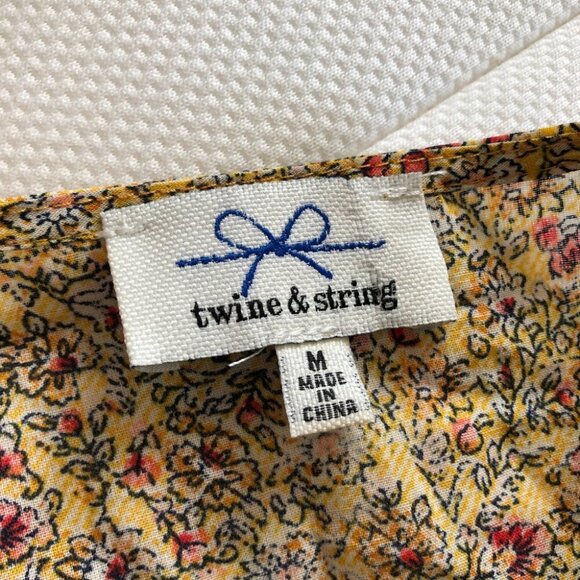 Floral Peplum Sleeveless Blouse Summer Flowers Tank Cropped - Picture 8 of 8